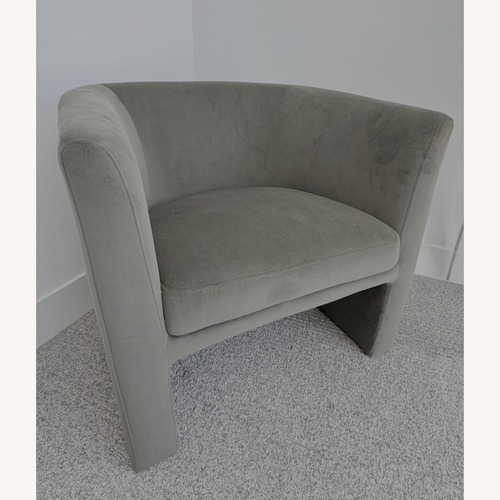 Used Target Olive Green Fabric Accent Chair  for sale on AptDeco