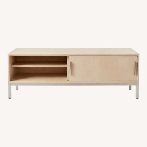 Used Room & Board Smith Media Cabinet with Sliding Doors for sale on AptDeco