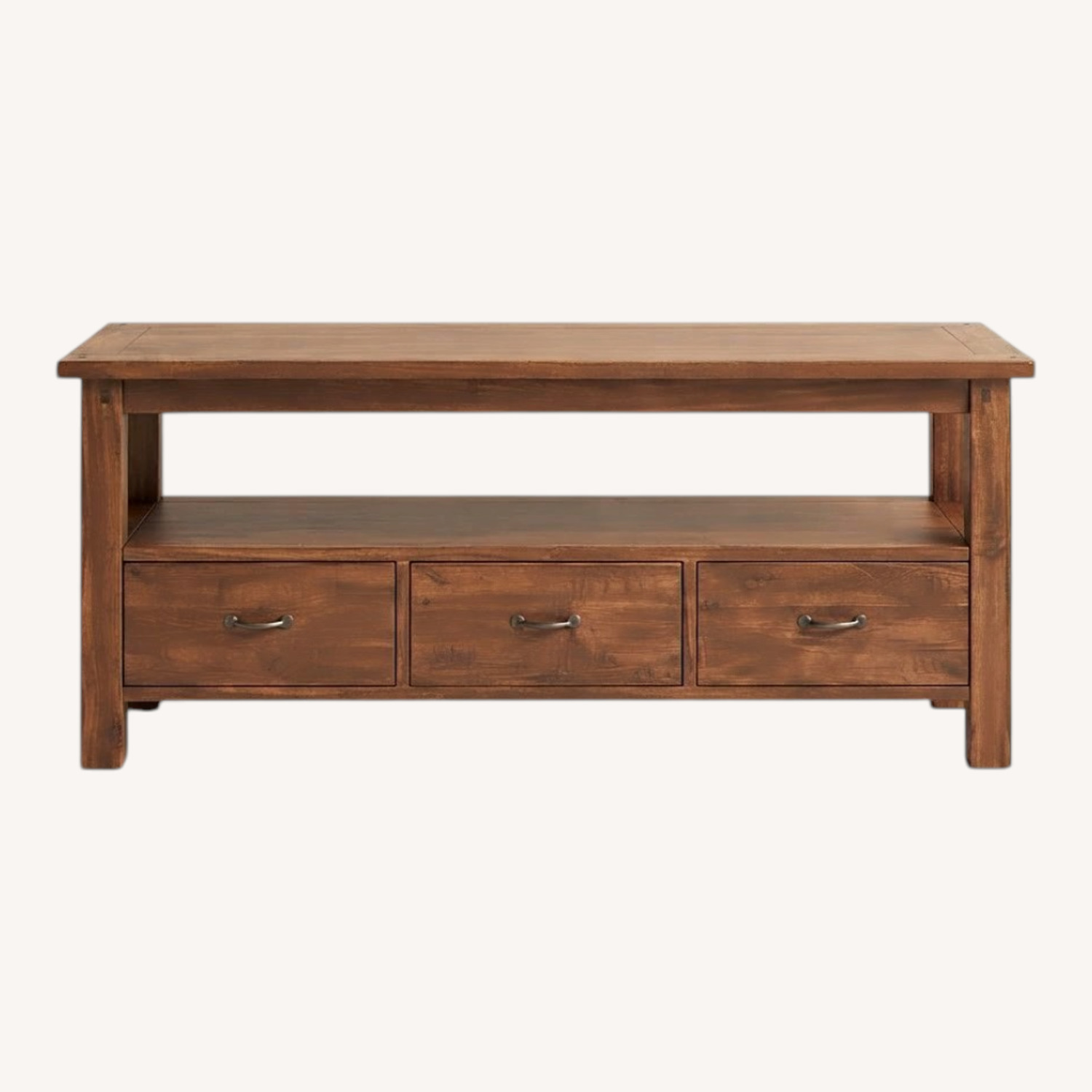 World Market Dark Brown Console Table - image-0