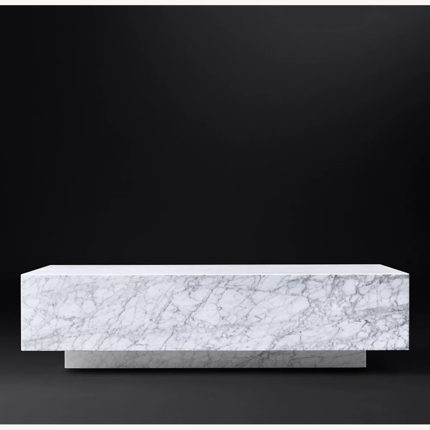 Restoration Hardware Marble Coffee Table - image-4