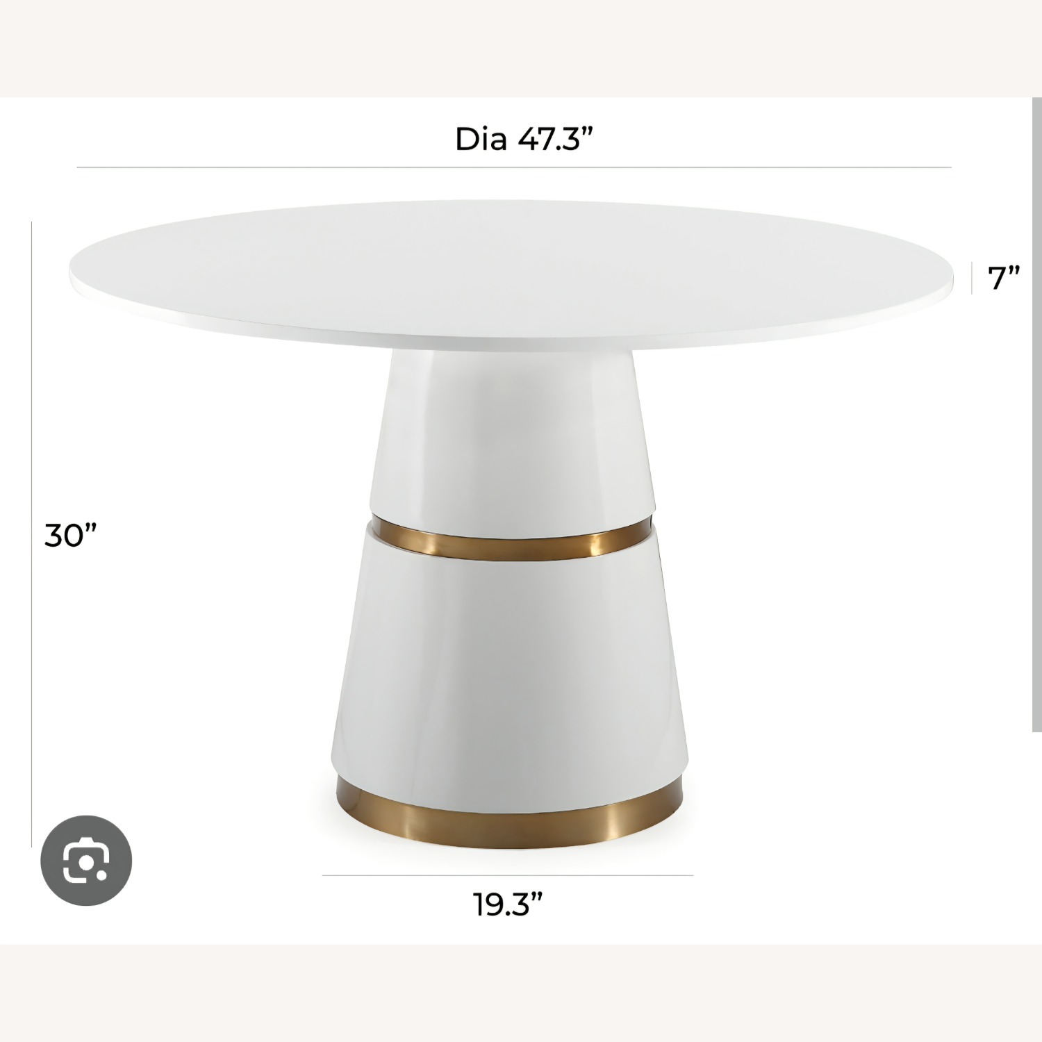 TOV Furniture Rosa Dining Table - image-2