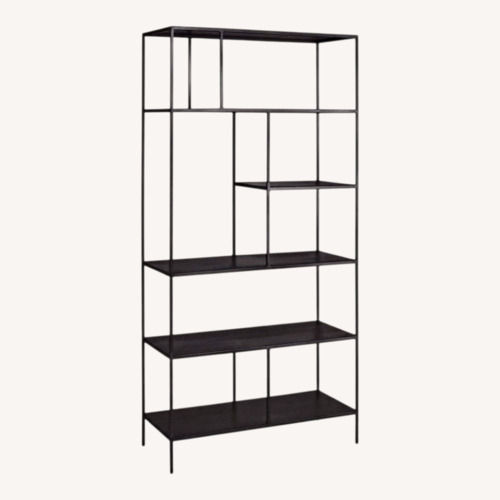 Used Room & Board Black Metal Wall Unit for sale on AptDeco