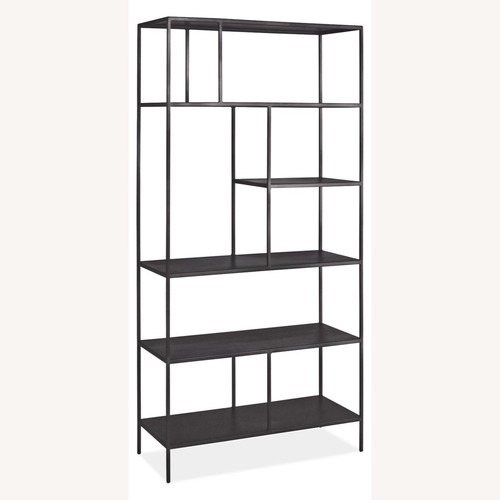 Used Room & Board Black Metal Wall Unit for sale on AptDeco
