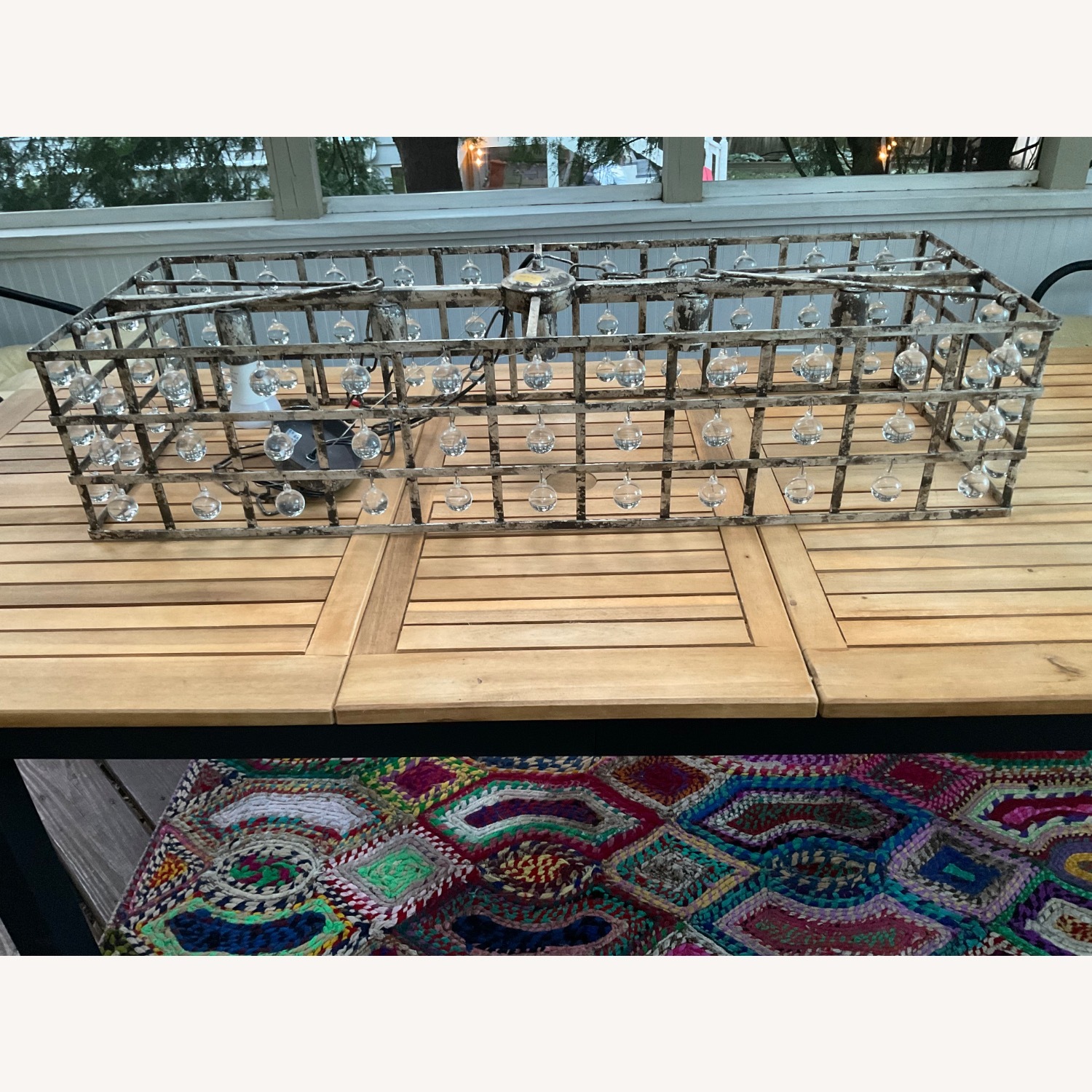 La Cage Rectangular Chandelier Light  - image-2