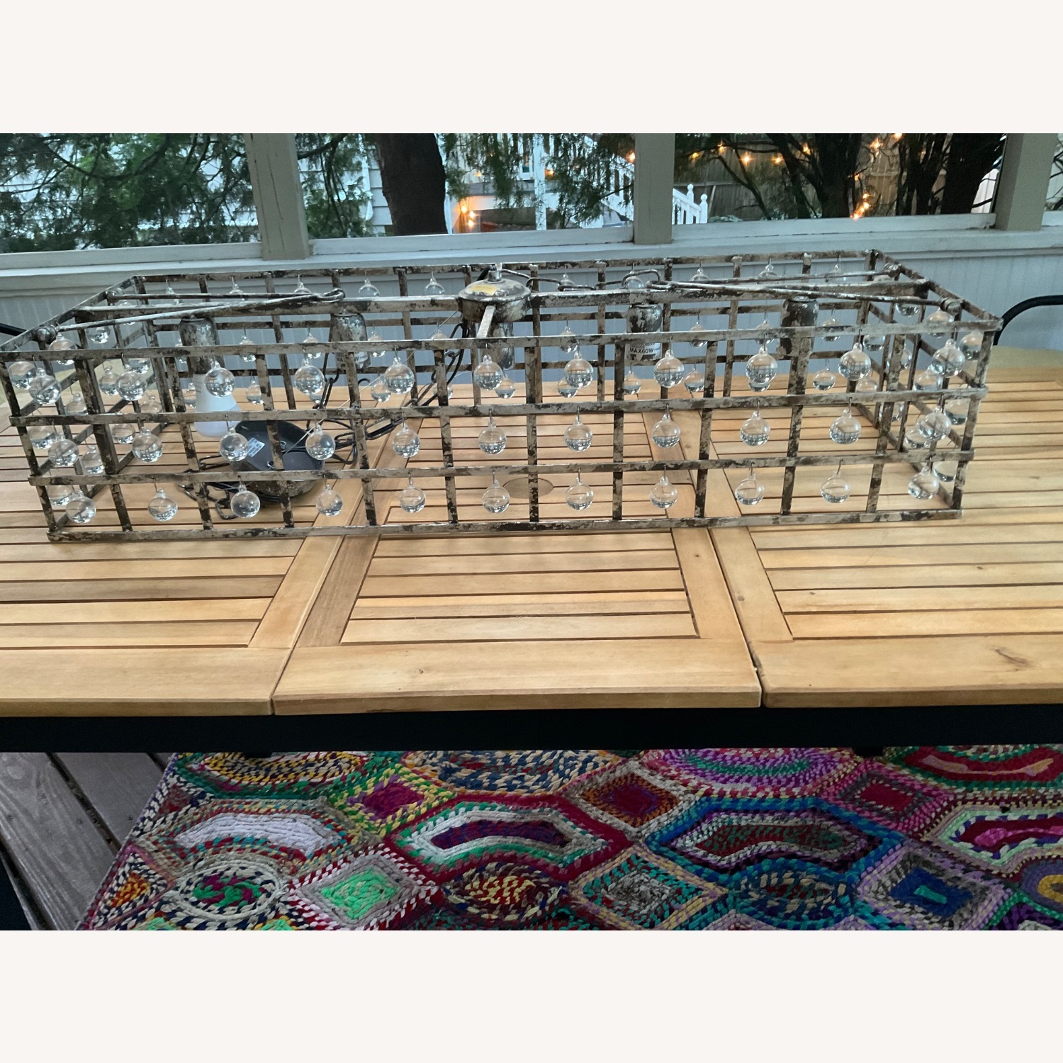 La Cage Rectangular Chandelier Light  - image-1