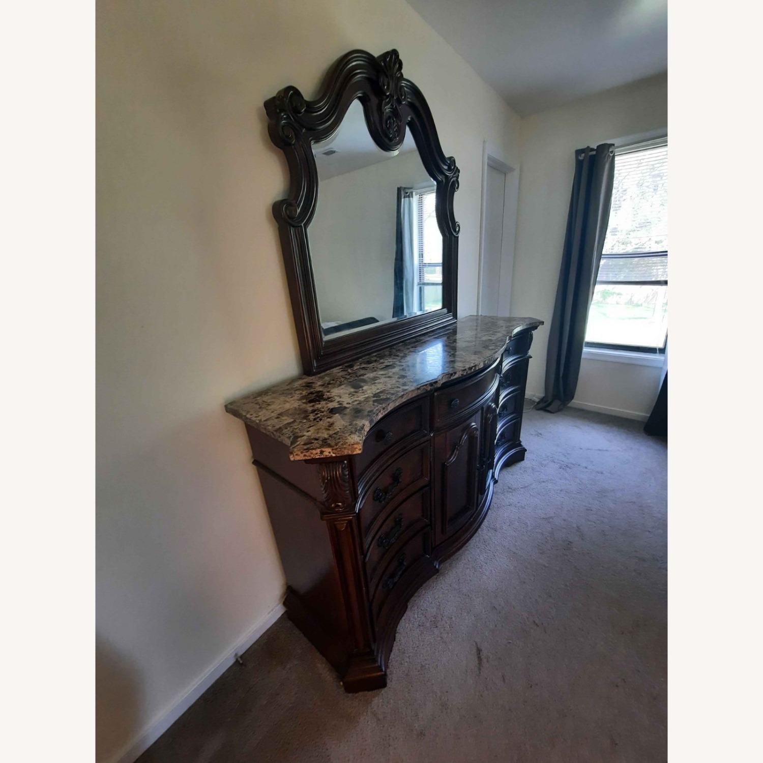 Marble Top Dresser  - image-5