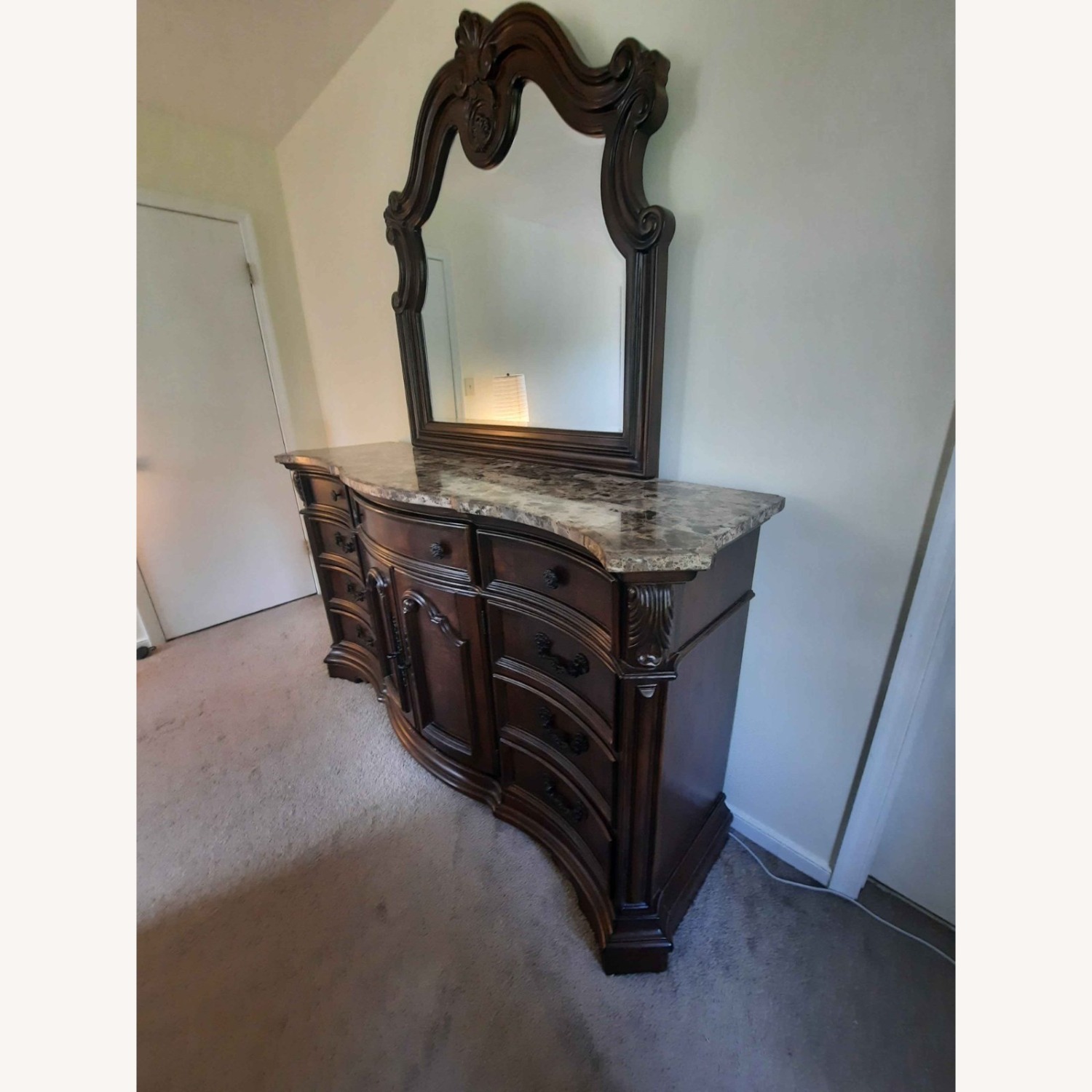 Marble Top Dresser  - image-3