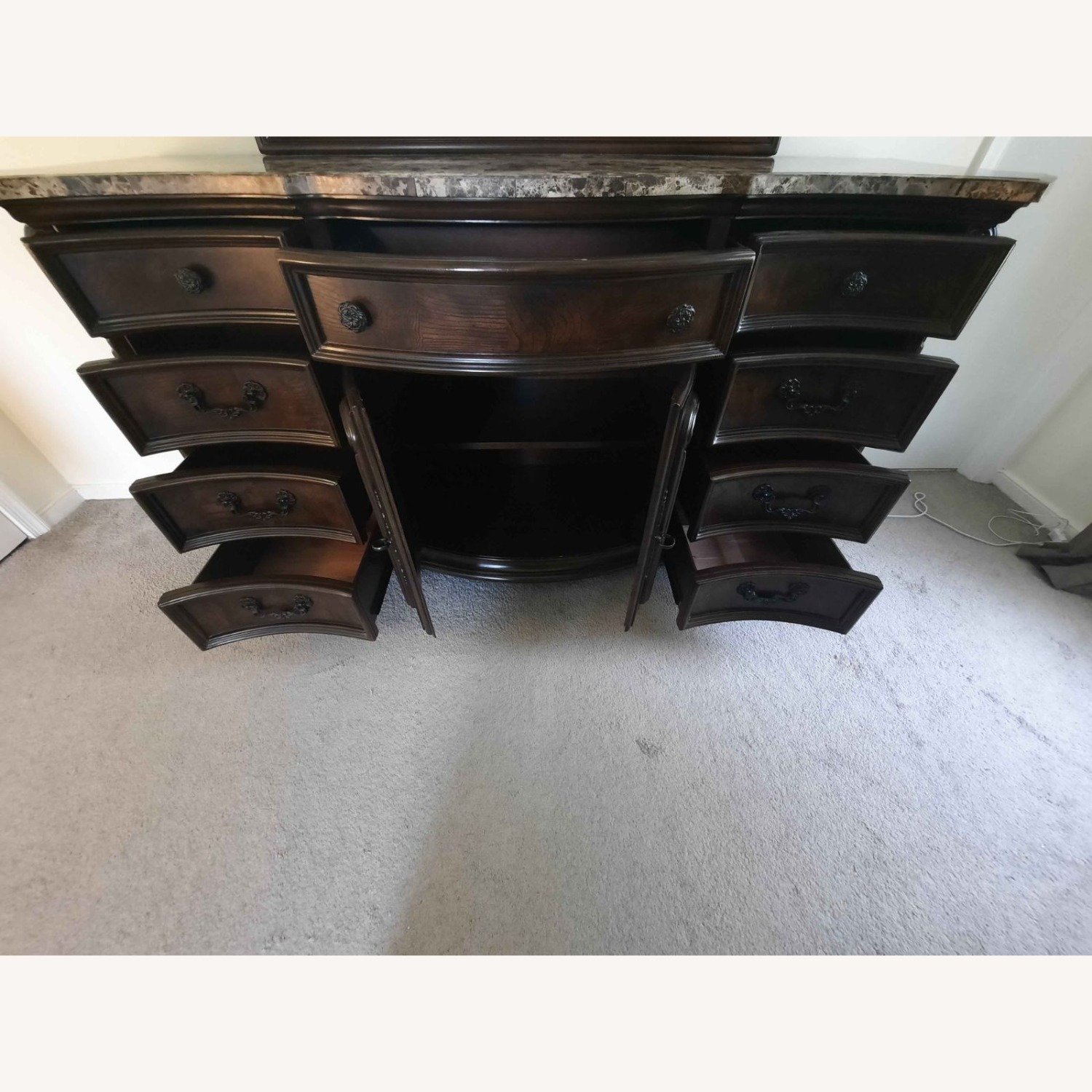 Marble Top Dresser  - image-1