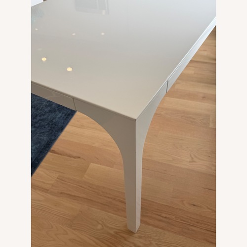 Used CB2 Aqua Virgo 72" Rectangular White Dining Table for sale on AptDeco