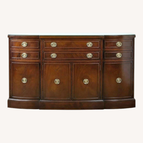 Used Vintage Mahogany Sideboard Signed Rway 1940s for sale on AptDeco