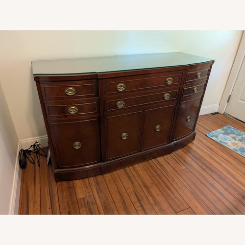 Used Vintage Mahogany Sideboard Signed Rway 1940s for sale on AptDeco