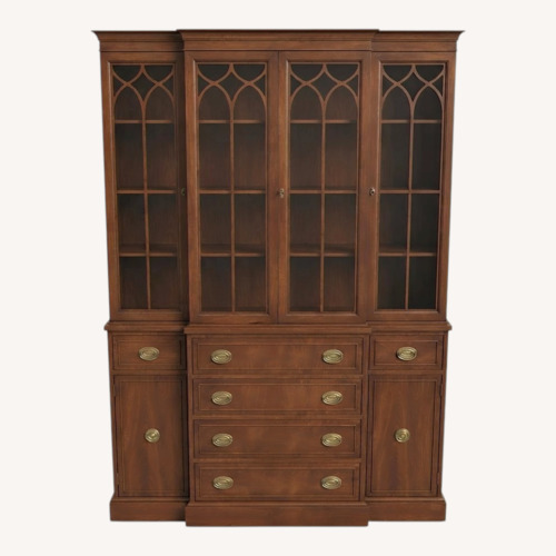 Used 1940s Vintage Mahogany China Cabinet R-Way for sale on AptDeco