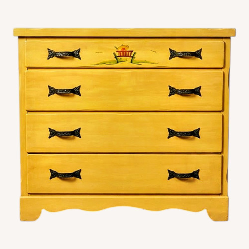 Used Vintage 1930 Spanish Revival Dresser/Side Table for sale on AptDeco