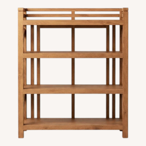 Used Natural Wood Bookcase for sale on AptDeco