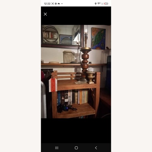 Used Natural Wood Bookcase for sale on AptDeco