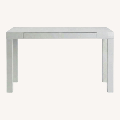 Used West Elm Parsons Desk 2 Drawers for sale on AptDeco