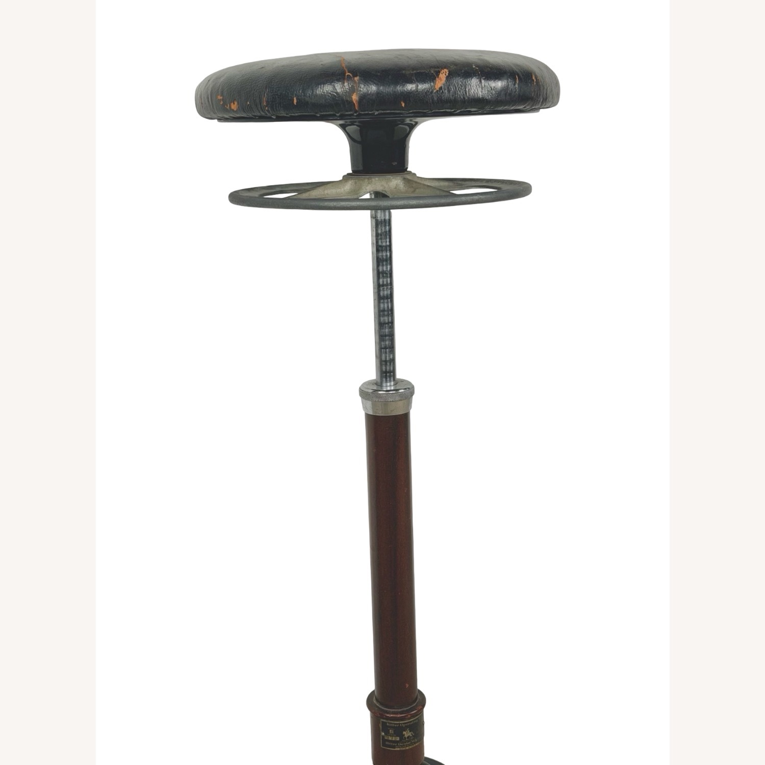 Antique Ritter Tilt and Swivel Dental Stool - image-17