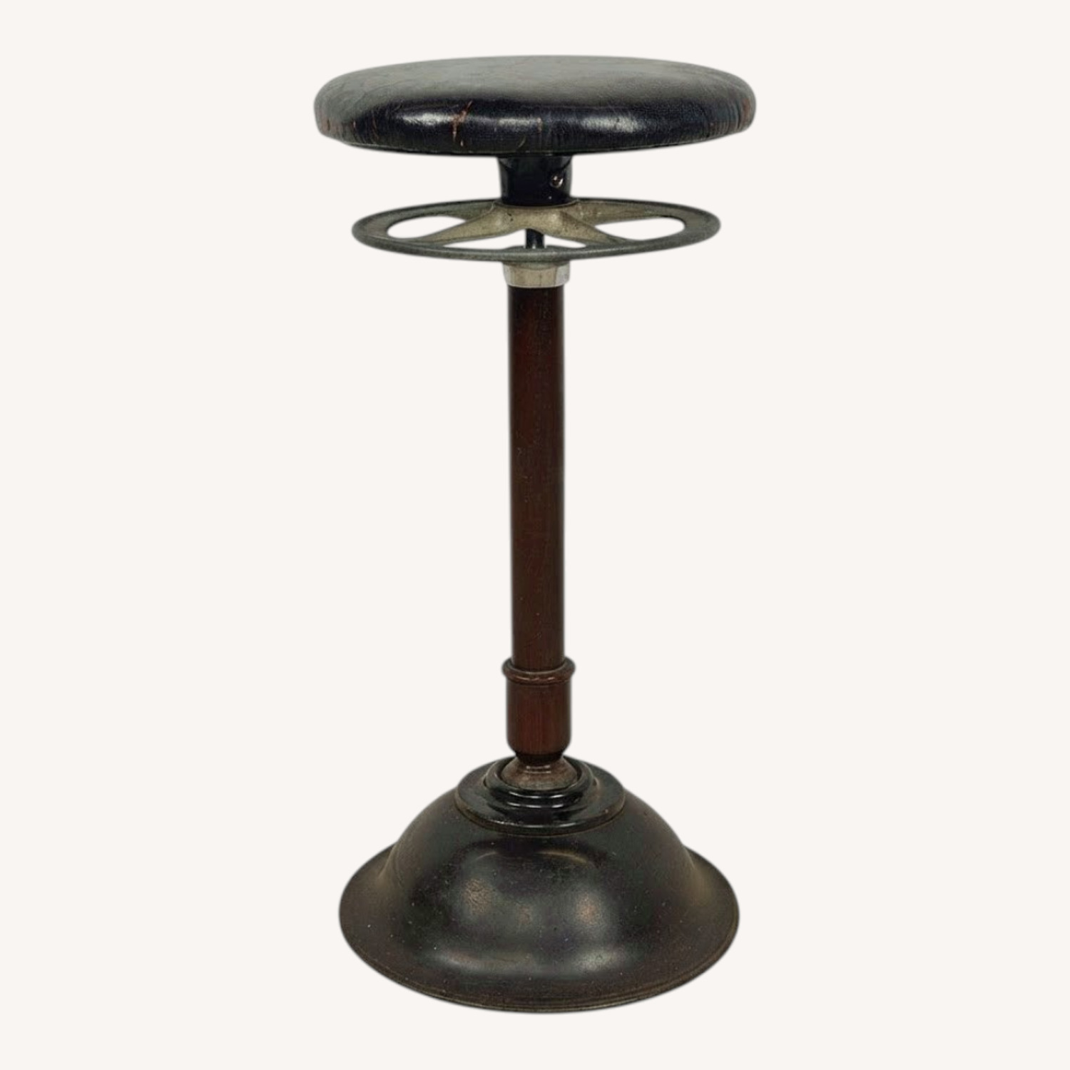 Antique Ritter Tilt and Swivel Dental Stool - image-0