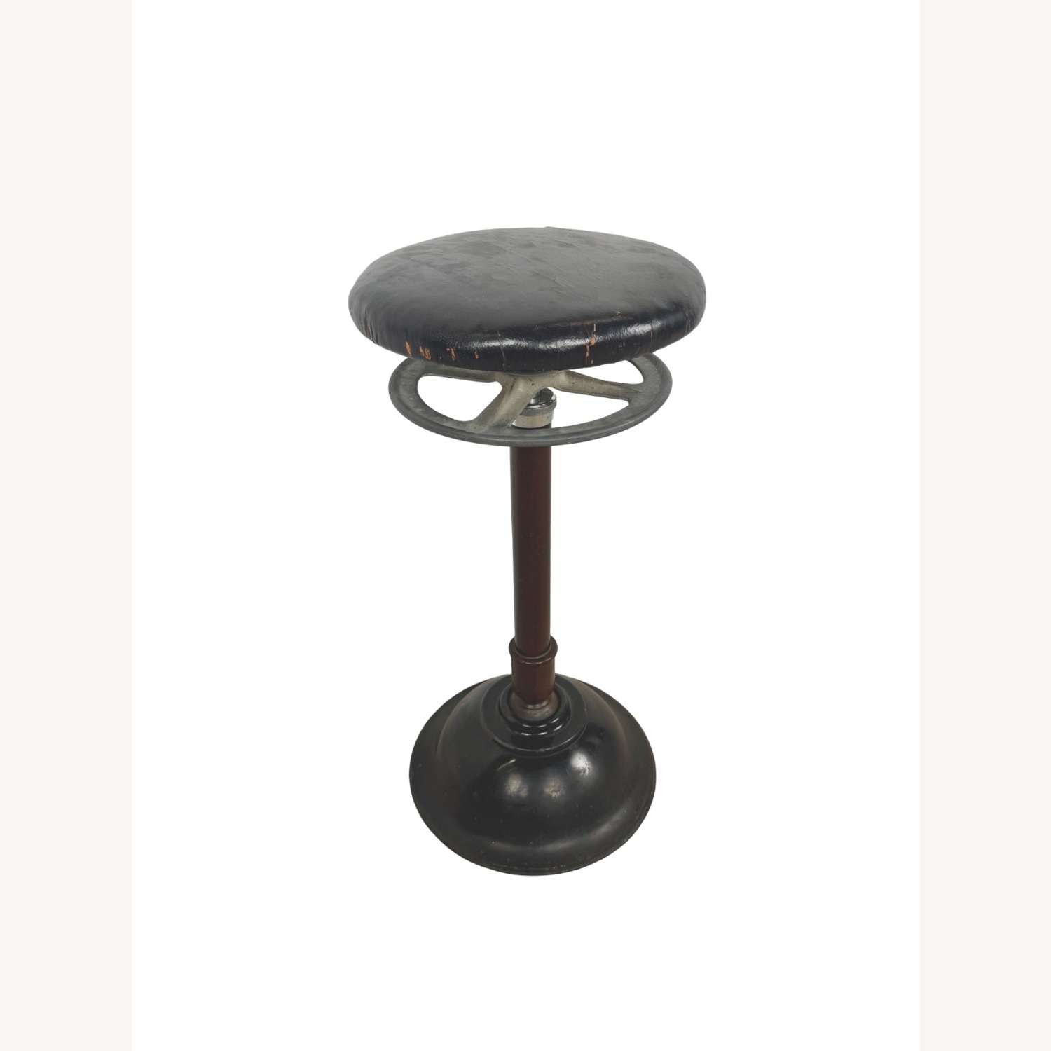 Antique Ritter Tilt and Swivel Dental Stool - image-2