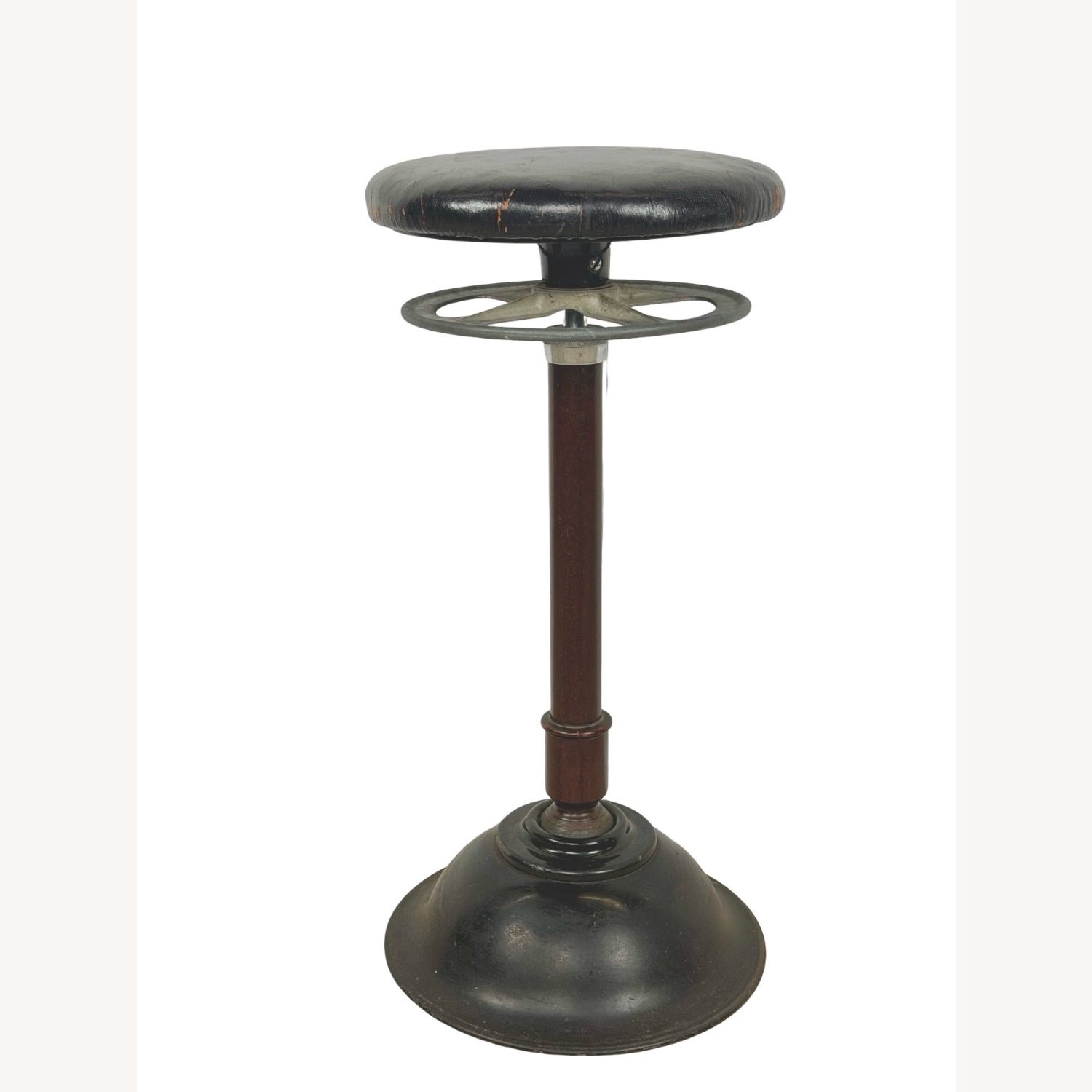 Antique Ritter Tilt and Swivel Dental Stool - image-1