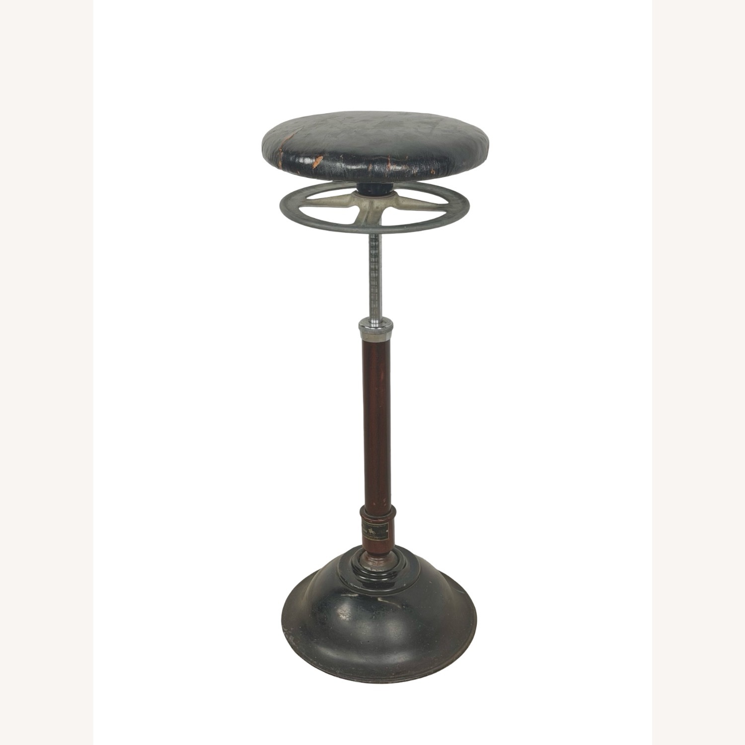Antique Ritter Tilt and Swivel Dental Stool - image-9