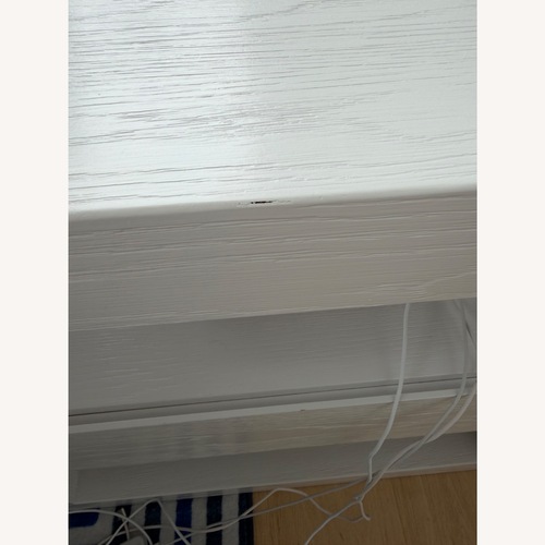 Used Pottery Barn White Dillon Nightstand (30") for sale on AptDeco