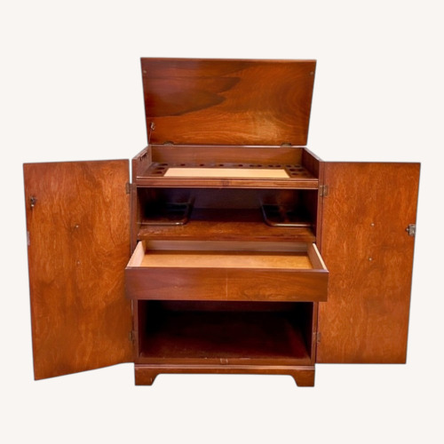 Used Dark Brown Wood Décor for sale on AptDeco