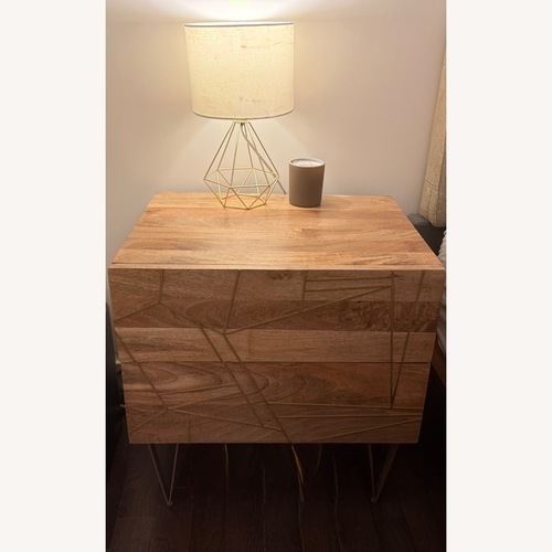 Used West Elm Roar & Rabbit Wood Nightstand for sale on AptDeco