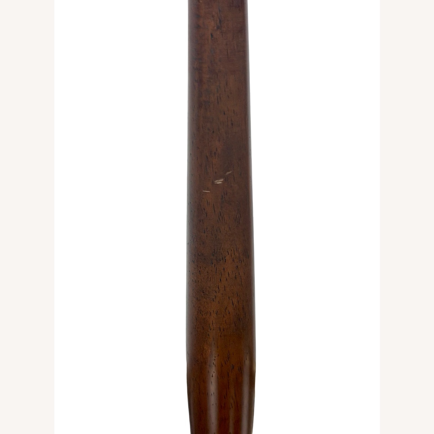 Mid-Century Sculptural Walnut Table Lamp - image-8