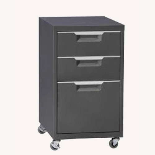 Used CB2 TPS Black 3-Drawer Filing Cabinet for sale on AptDeco