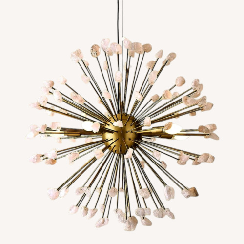 Used CB2 Ray Quartz Pendant Light for sale on AptDeco
