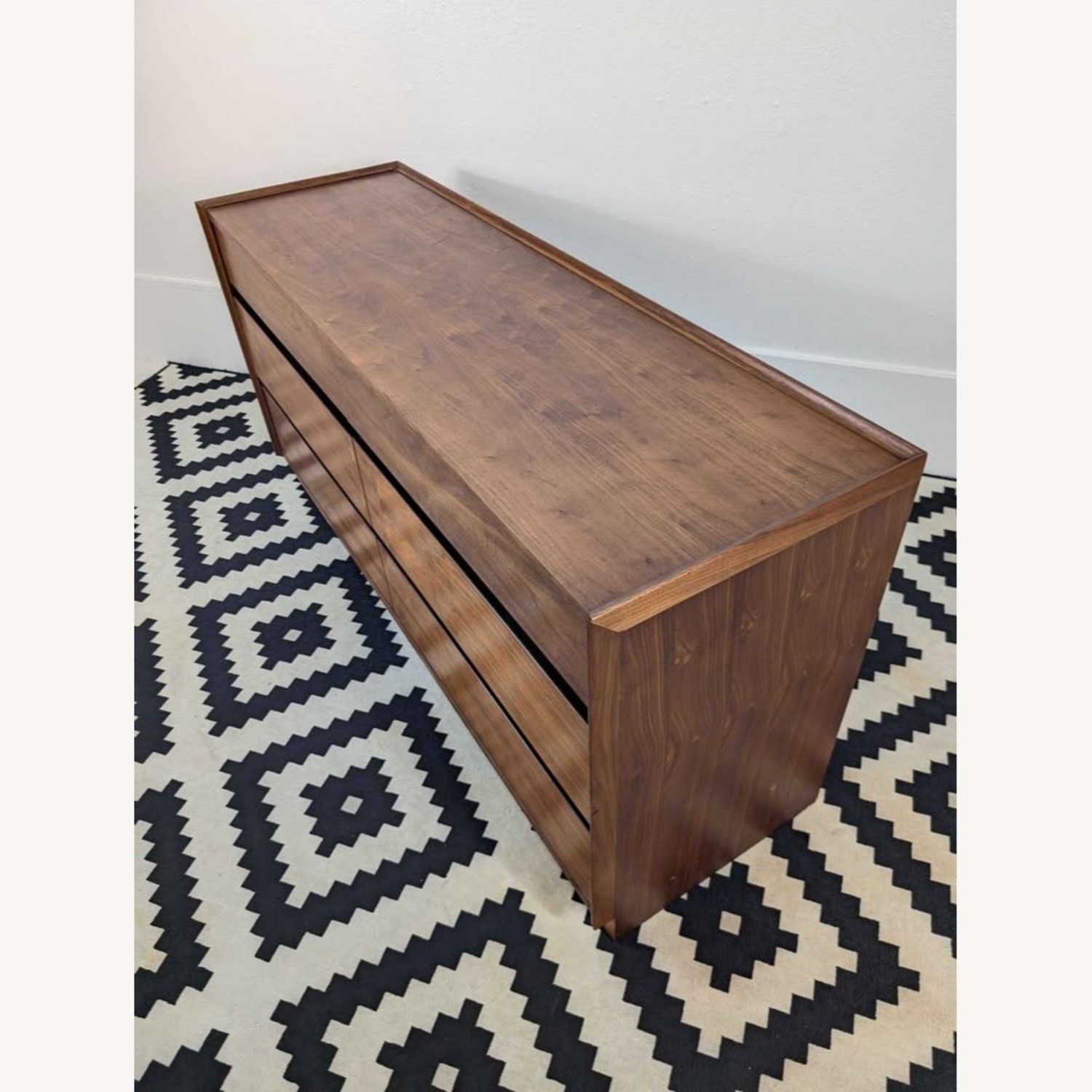 MCM 6 Drawer Walnut Dresser by Dillingham - image-5
