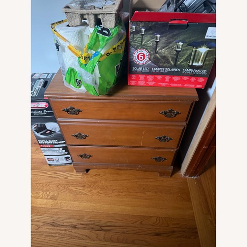 Used Bassett Light Brown Wood Dresser for sale on AptDeco