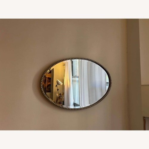 Used Uttermost Sherise 32 Inch Oval Mirror 01102 B for sale on AptDeco
