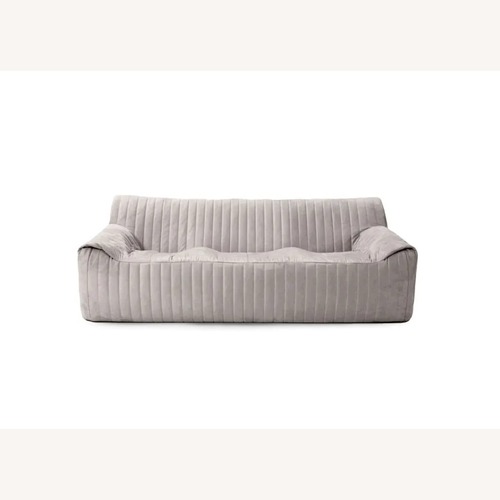 Used Cinna Sandra Sofa Suede Fabric for sale on AptDeco