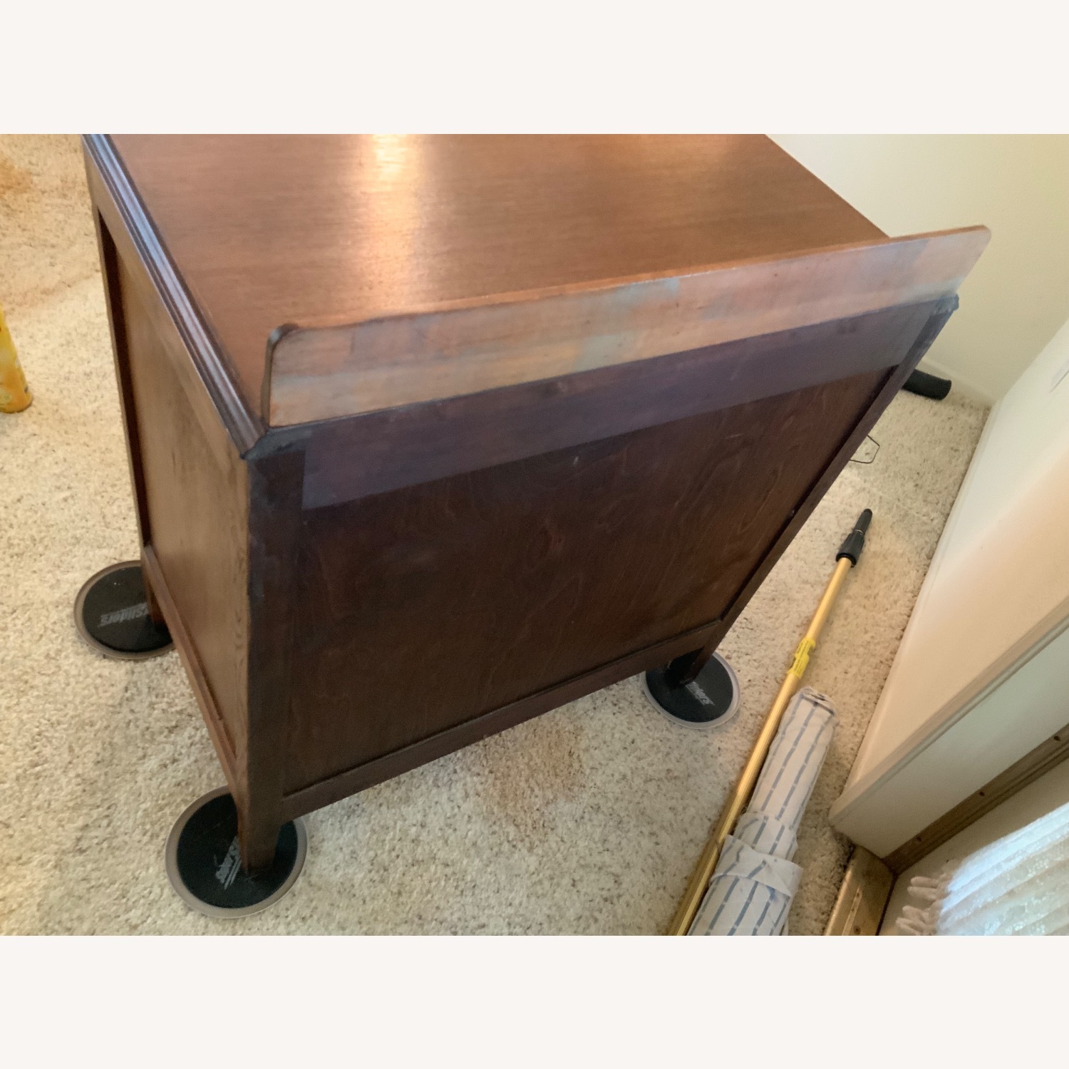 Antique Wooden Dry Sink Cabinet - image-5