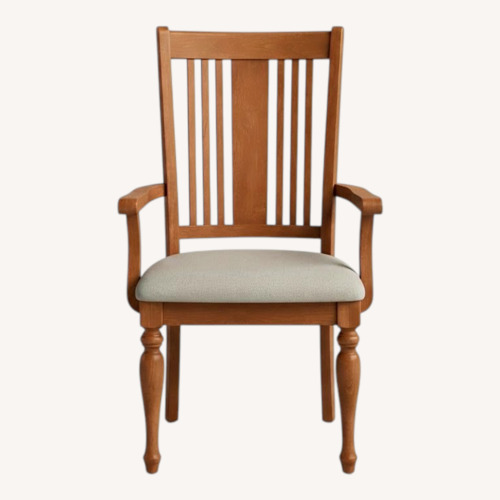 Used Set of 6 Solid Wood Dining Chairs, Canadian-Made for sale on AptDeco