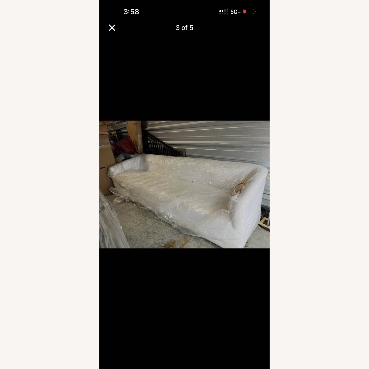 Restoration Hardware 1950s Shelter Sofa - image-3