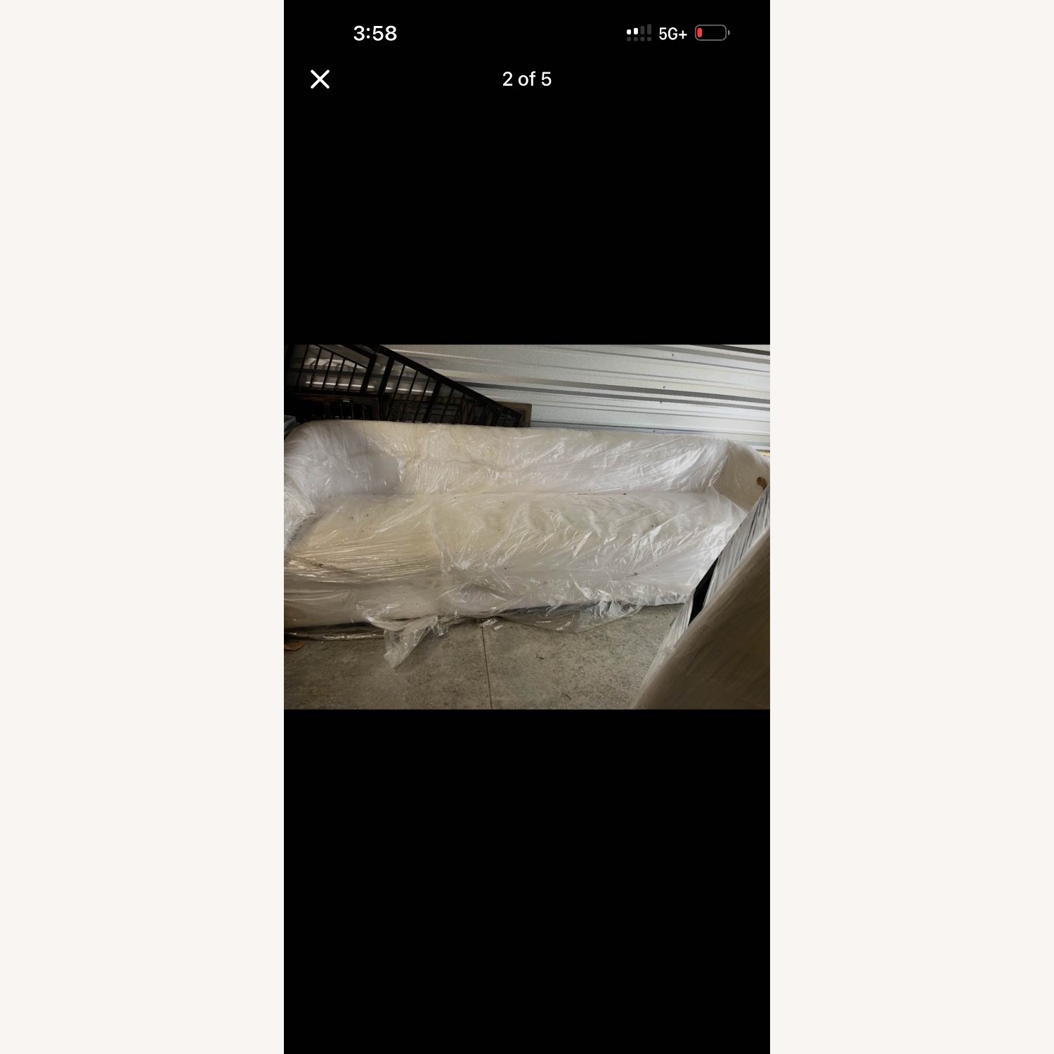 Restoration Hardware 1950s Shelter Sofa - image-2
