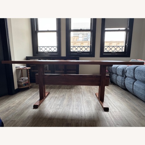 Used Reclaimed Douglas Fir Dining Table for sale on AptDeco