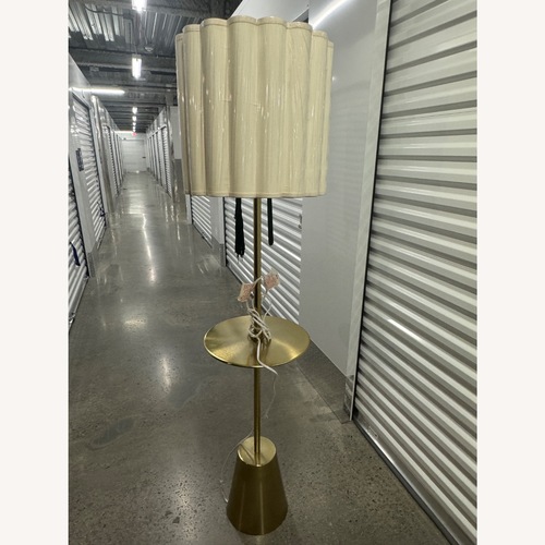 Used Solid Modern luxury Style Gold Floor Lamp for sale on AptDeco