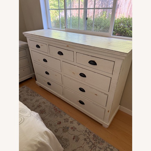 Used White Wood Dresser for sale on AptDeco