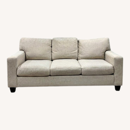 Used Bassett Natural Fabric 3+ Seater Sofa for sale on AptDeco