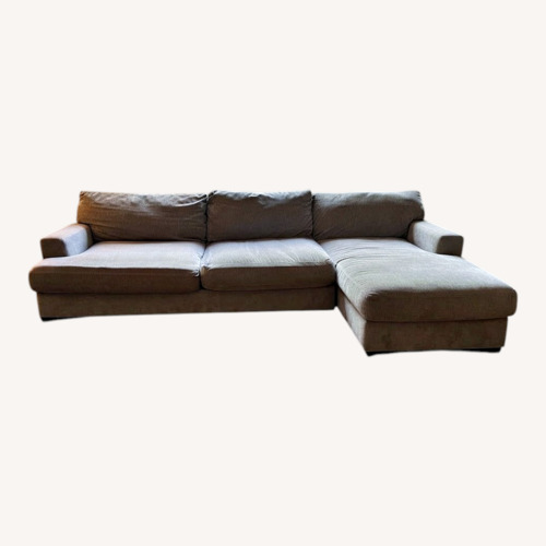 Used Light Gray 3+ Piece Sectional for sale on AptDeco