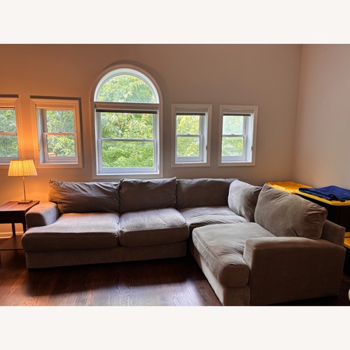 Used Light Gray 3+ Piece Sectional for sale on AptDeco
