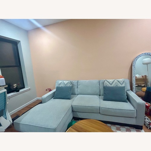 Used Raymour & Flanigan Arlo 2-piece Sectional for sale on AptDeco
