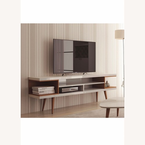 Used Utopia 71 in. TV Unit - Rare Discontinued Color for sale on AptDeco