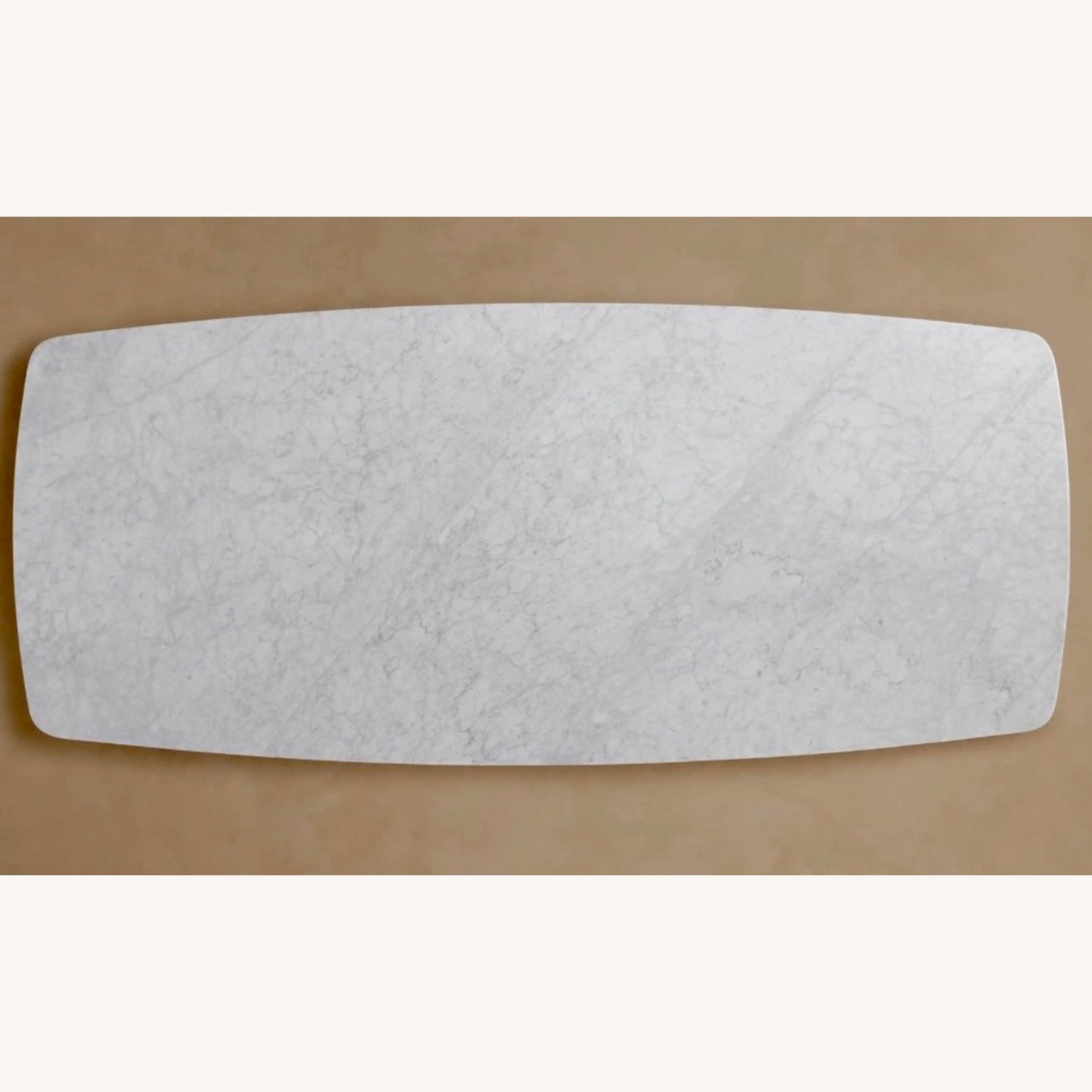 Arhaus Saint Germain Carrara Marble Dining Table - image-8