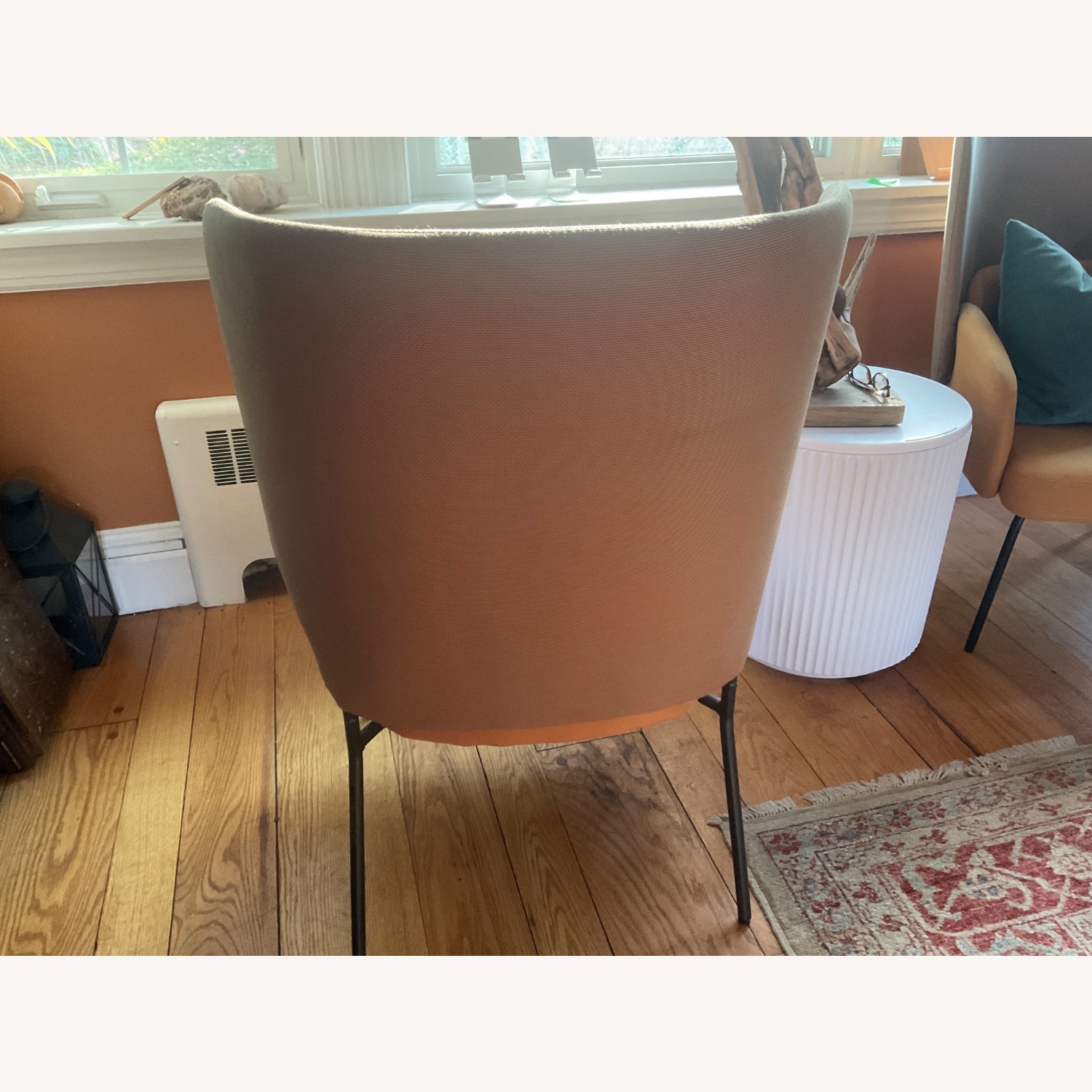 IKEA BINGSTA Gold Fabric Armchairs - Set of 4 - image-4