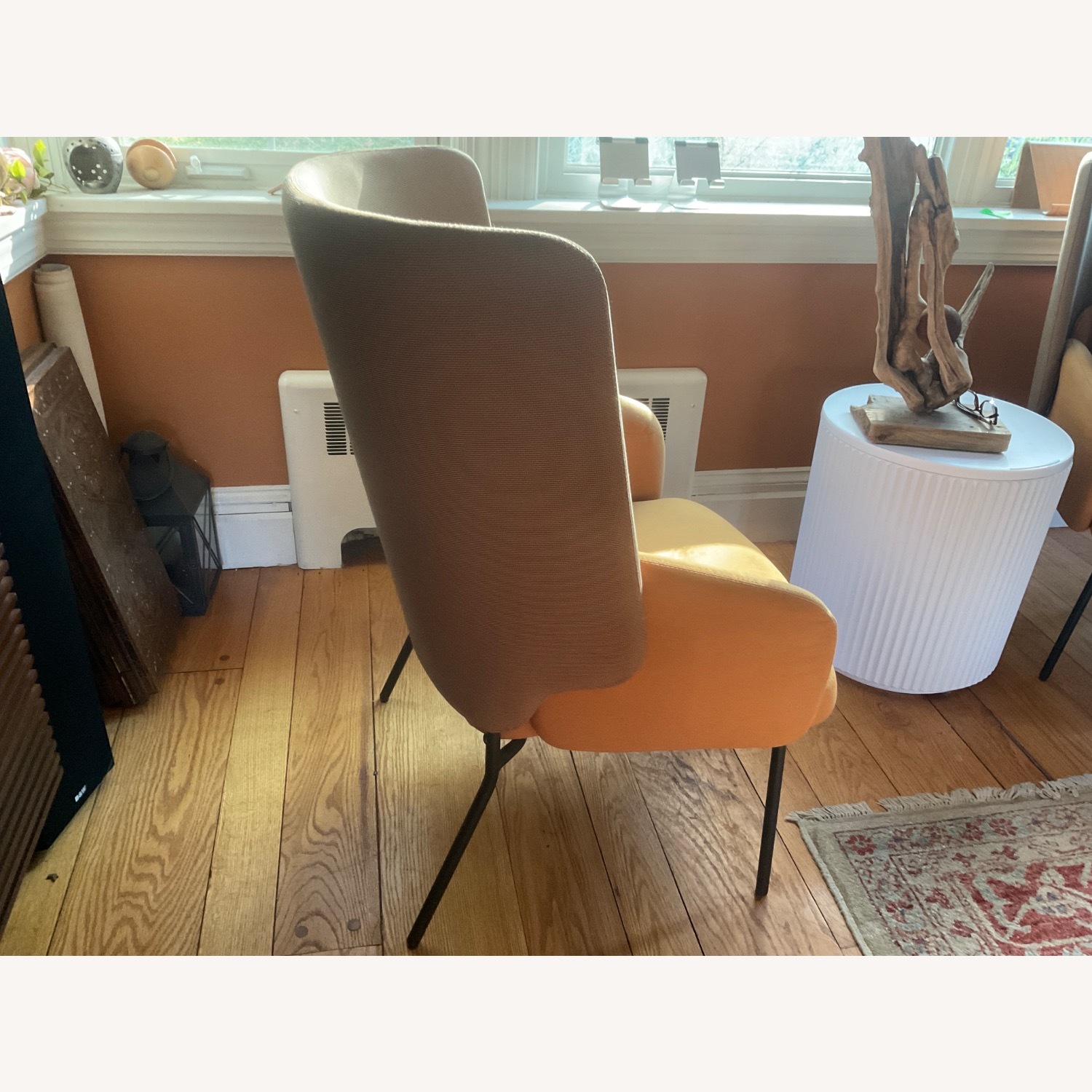 IKEA BINGSTA Gold Fabric Armchairs - Set of 4 - image-3